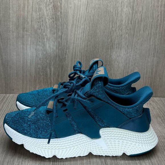 Adidas Sneakers Womens Sz 7.5 Prophene Low Top Athletic Running Blue CQ2541 - Picture 3 of 11